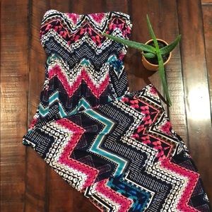 Colorful maxi dress